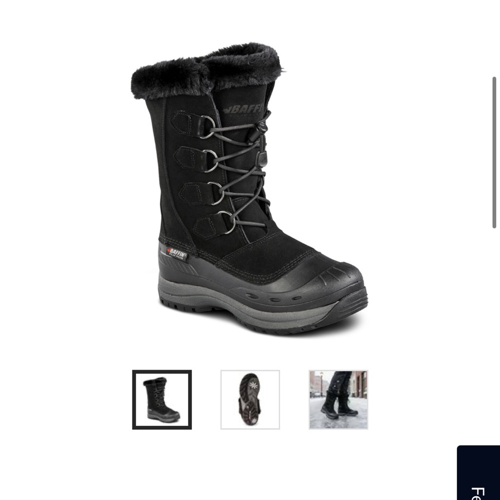 Baffin Women's Black Chloe Waterproof Winter Boots